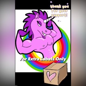 FOR EXTRA SHIPPING LABEL ONLY!!! ❤️❤️❤️❤️